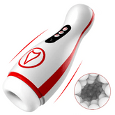 Kama - 7 Sucking & Vibrating Automatic Voice Male Masturbator - Lilpleaser